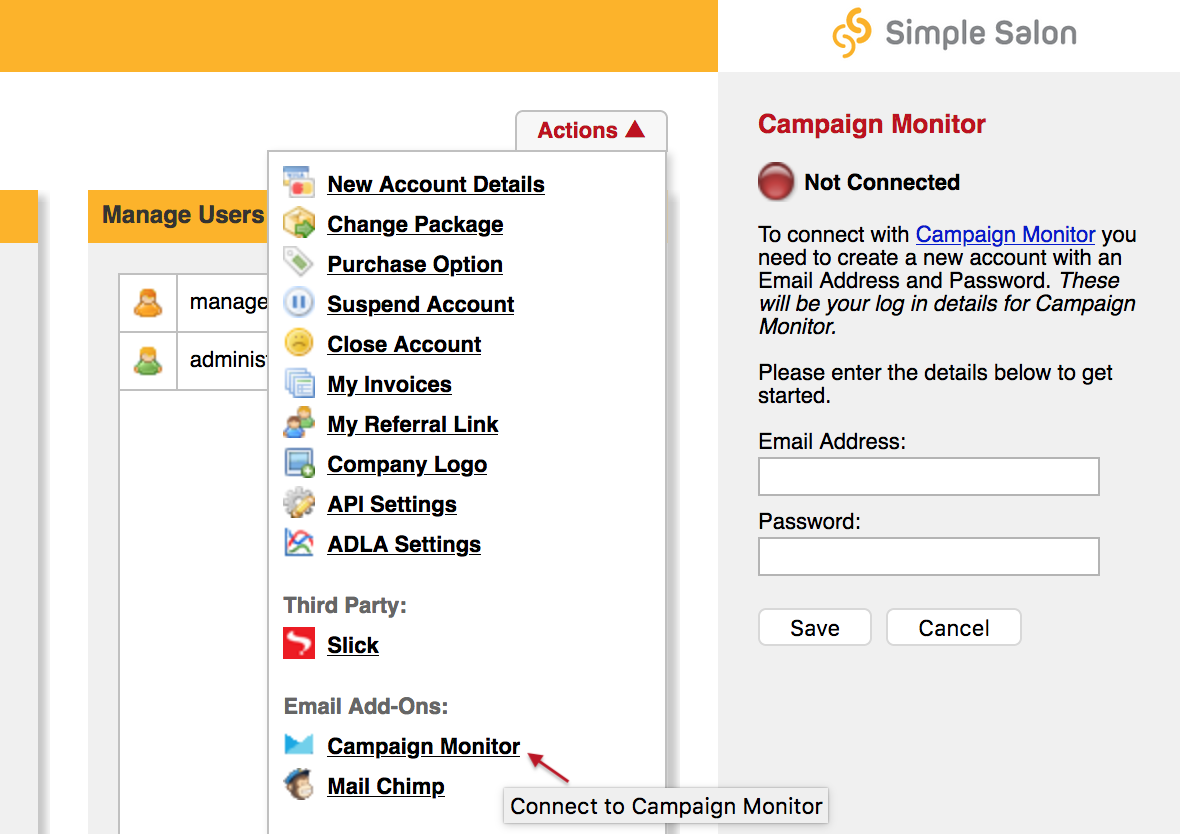 Feature Rich Email Marketing with Simple Salon & Campaign Monitor Simple Salon